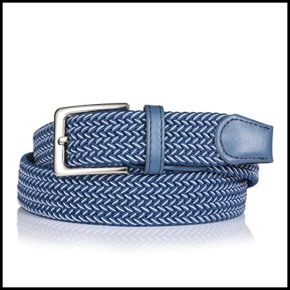 Elastic Braided Belt, 1 3/8\